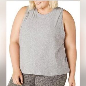 Beyond Yoga Featherweight Rebalance Tank in Silver Mist NWT Size 2X